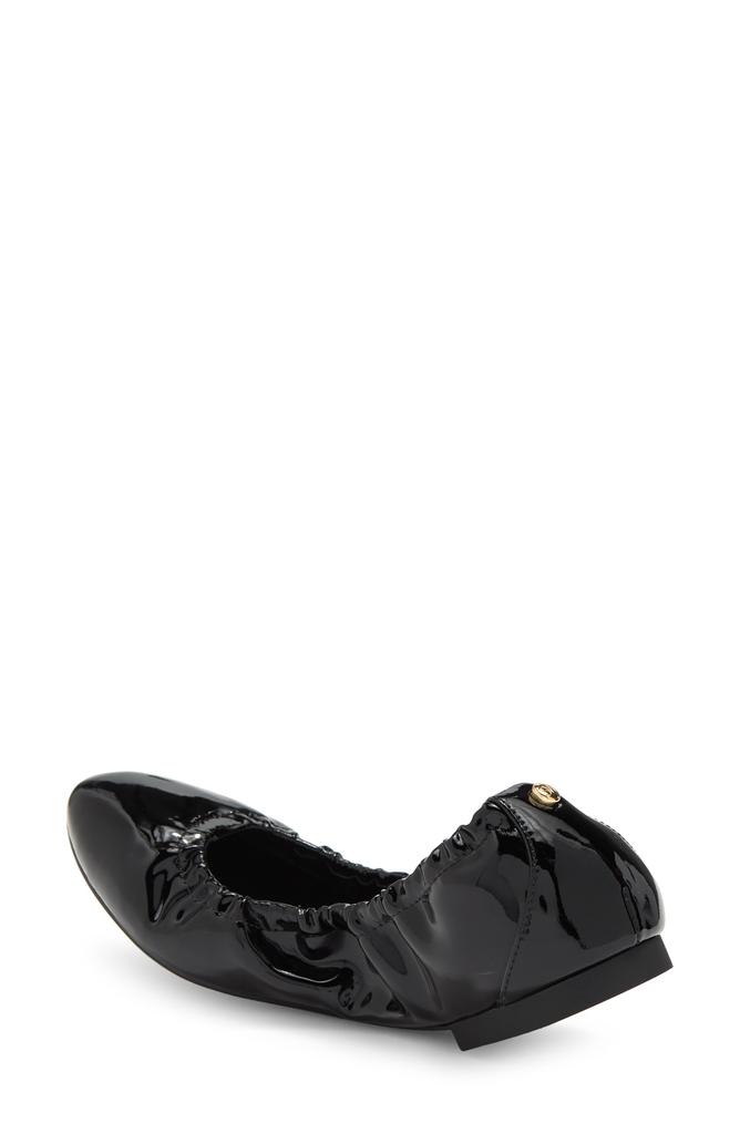 Stuart Weitzman Gabby Scrunched Ballet Flat