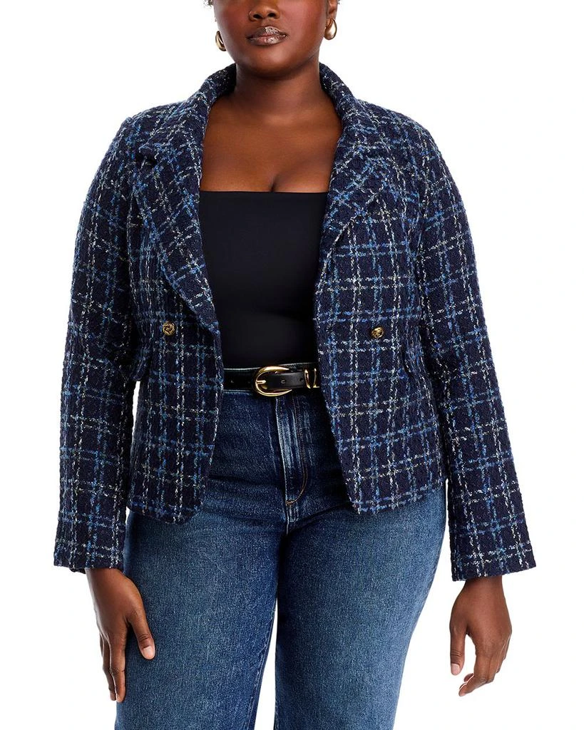 AQUA Tweed Blazer - Exclusive 2