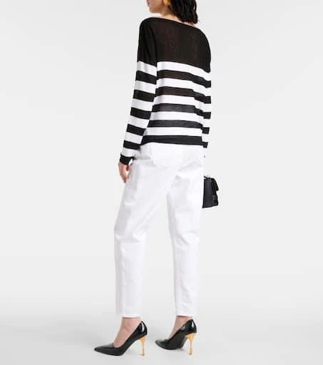 Balmain Logo striped sweater 3