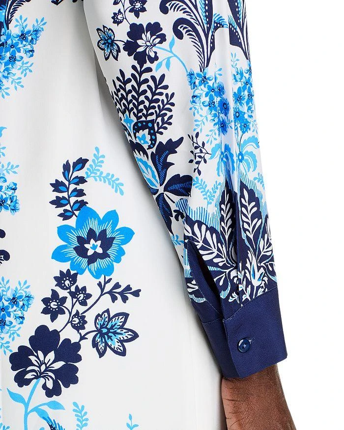 Tahari Printed Belted Shirt Dress 2