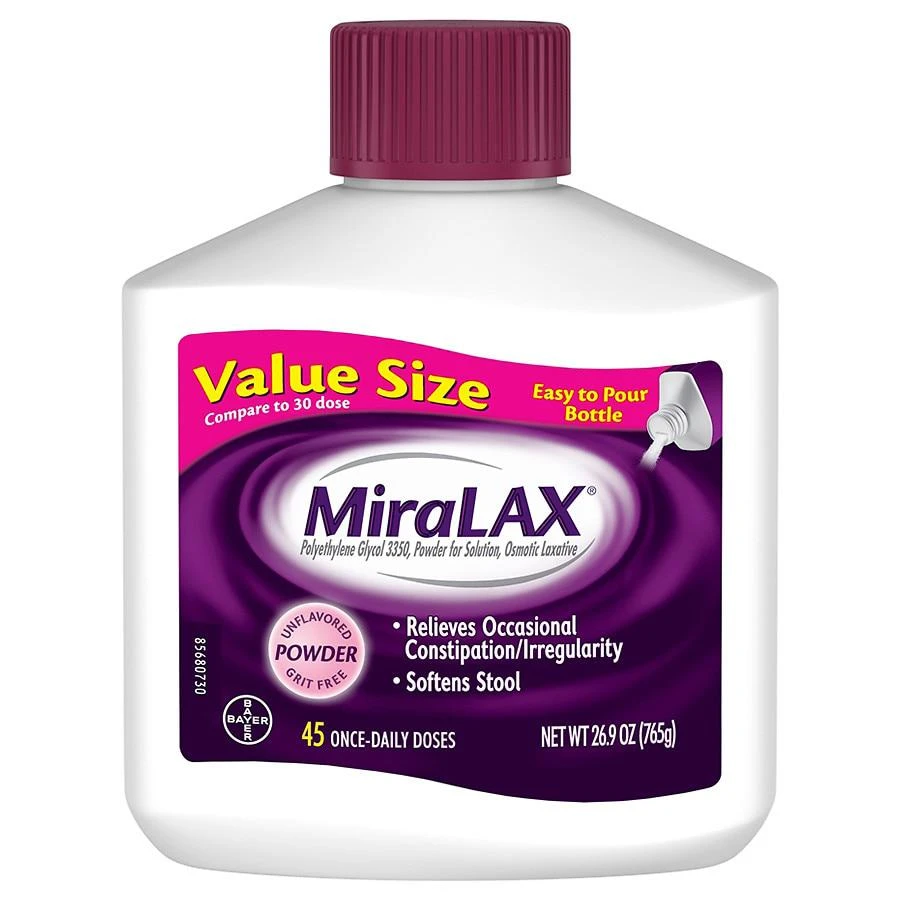 MiraLAX Laxative Powder Unflavored