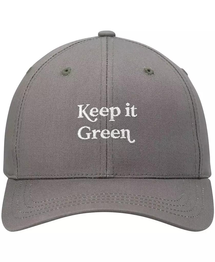 tentree Men's Olive Keep It Green Elevation Snapback Hat