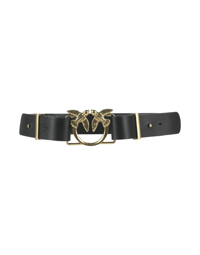 NEW PINKO women\'s joelle belt in shiny gold Pinko Women main image 2