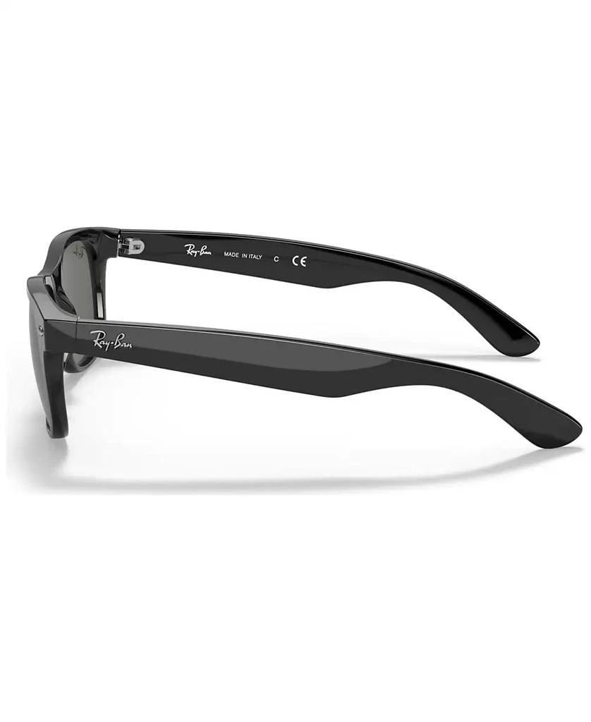 Ray-Ban Unisex Low Bridge Fit Sunglasses, RB2132F NEW WAYFARER CLASSIC 58 3