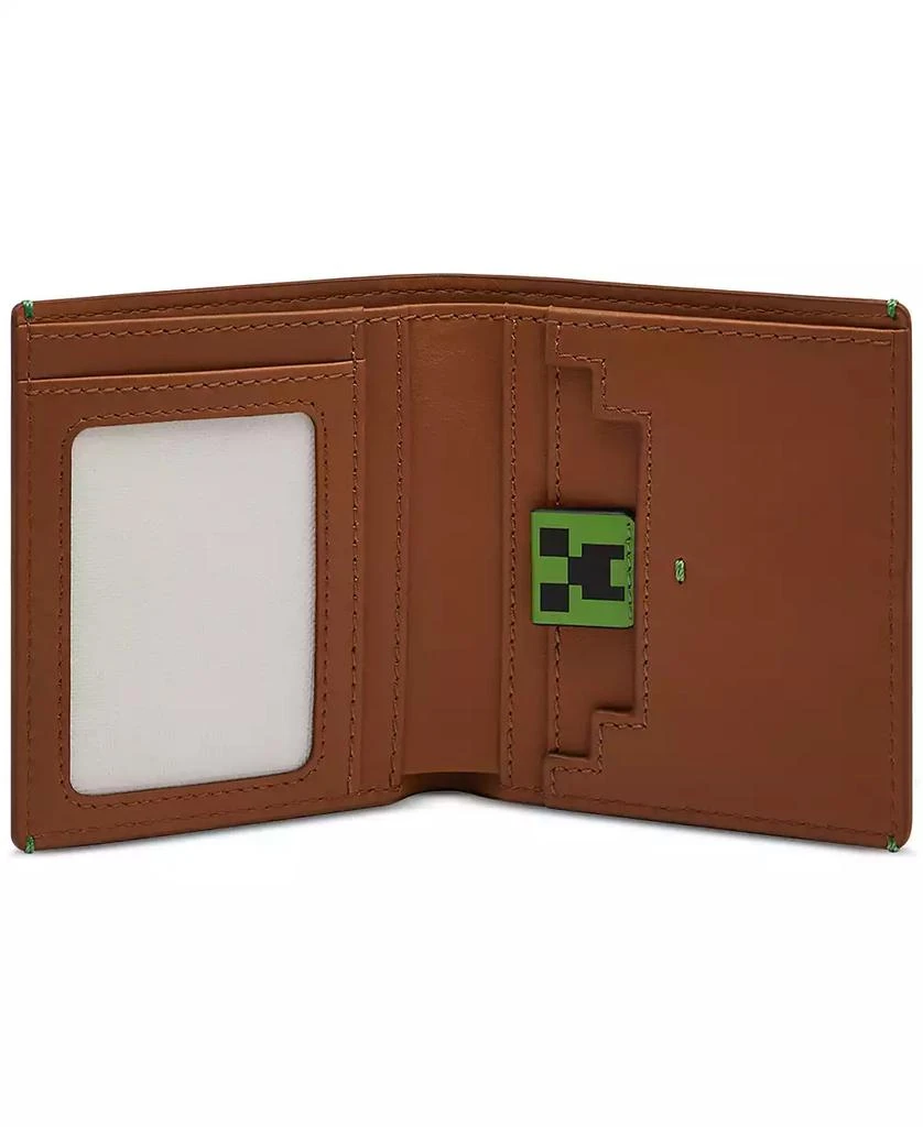 Fossil Men's Minecraft Special-Edition Embossed Leather Wallet 3