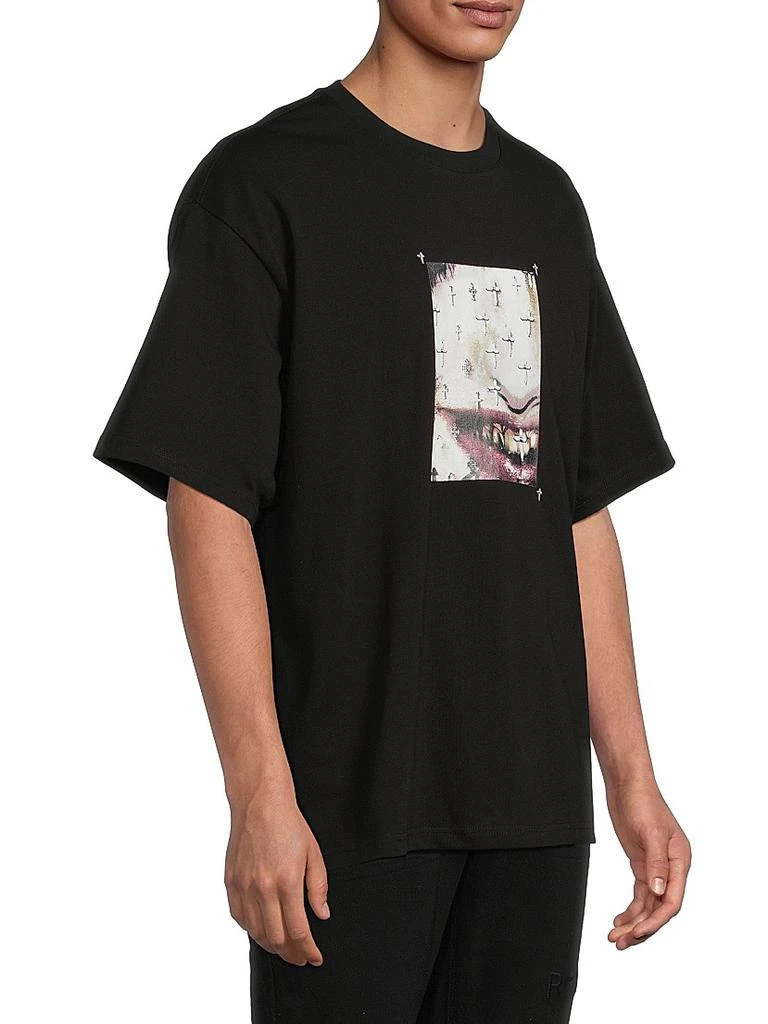 RTA Lost Frequencies Colin Black Cross Grillz T-Shirt 4