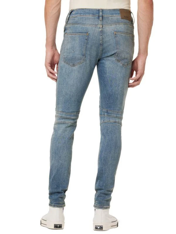 Hudson Blinder High Rise Skinny Moto Jeans 2