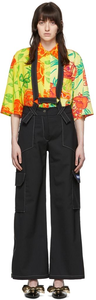 Rave Review Black Cotton Trousers