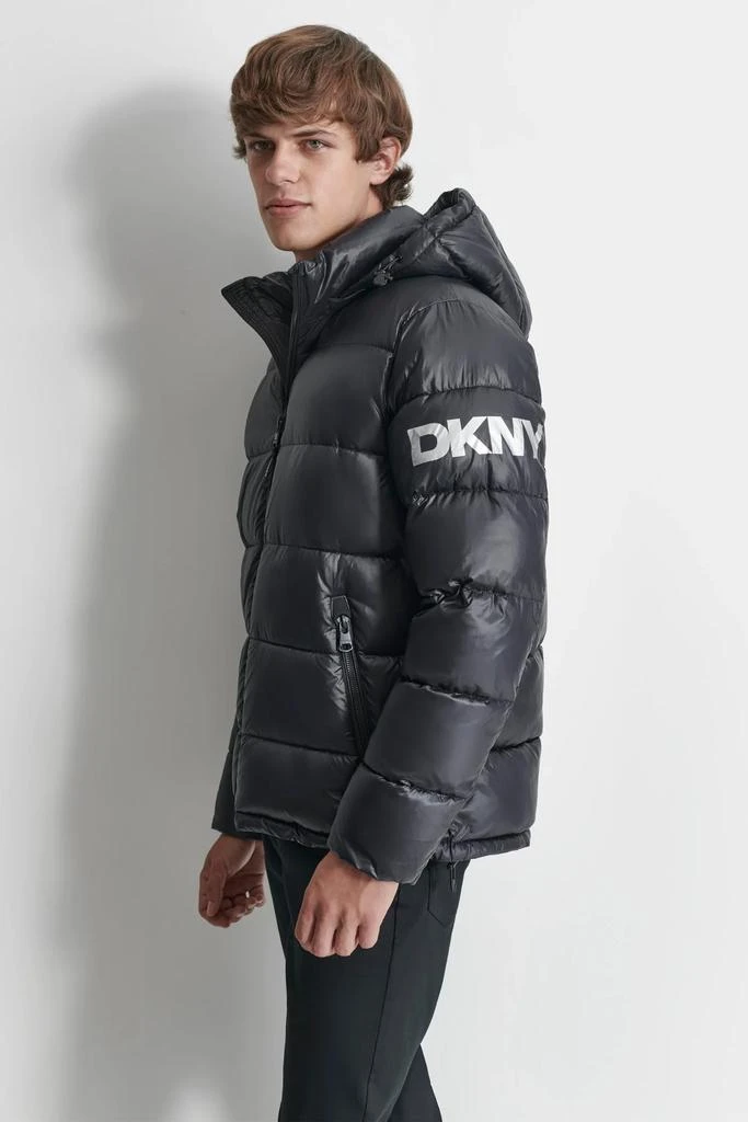 DKNY LOGO HOODED JACKET 3