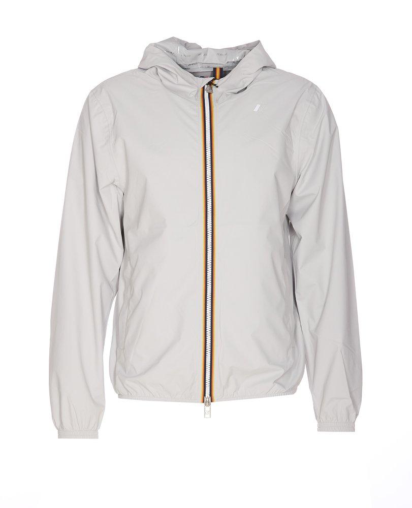 K-Way K-Way Zipped Hooded Jacket