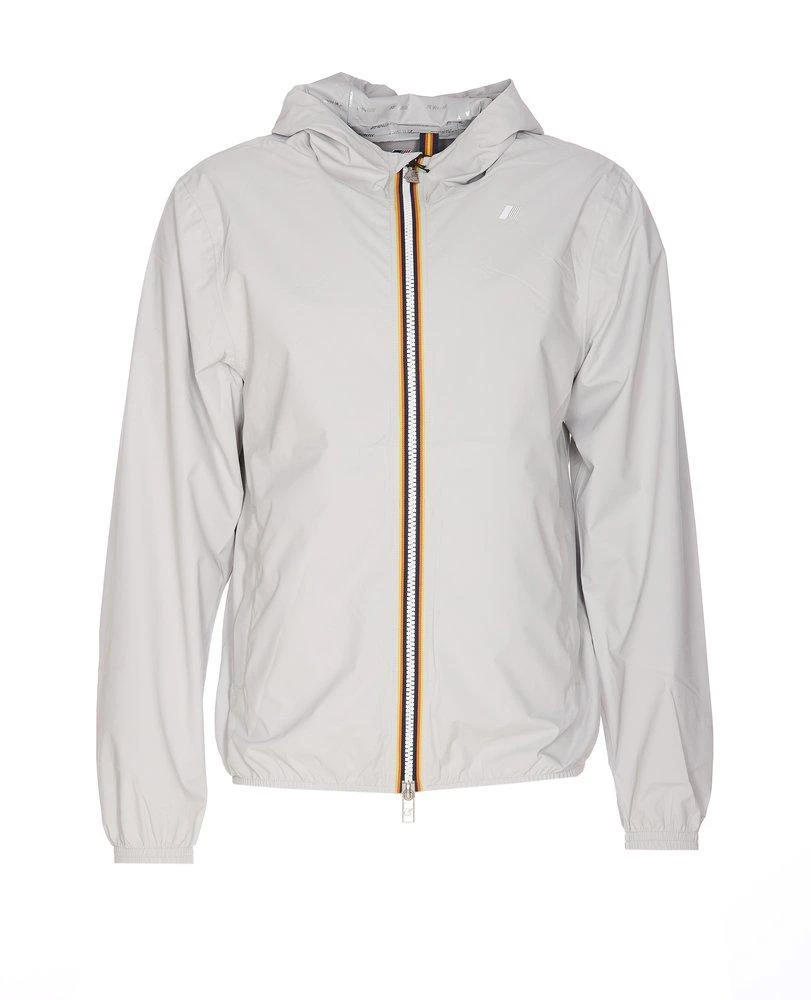 K-Way K-Way Zipped Hooded Jacket 1