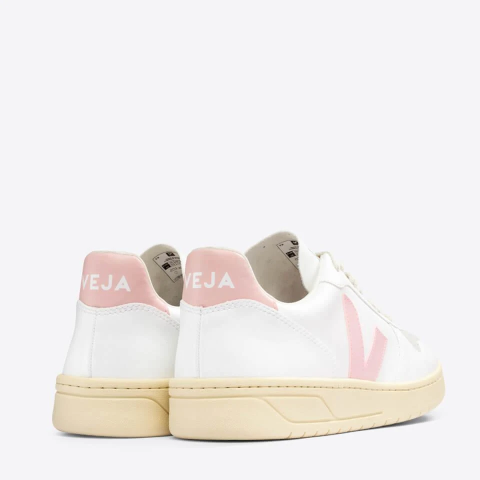 Veja VEJA WOMEN’S V-10 FAUX LEATHER AND SUEDE TRAINERS 4