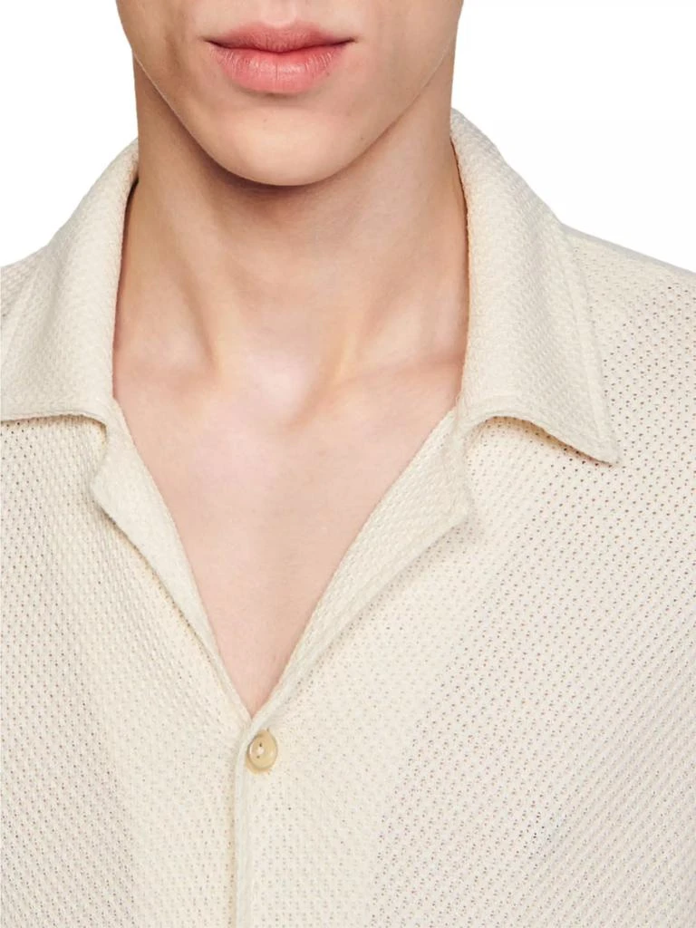 Sandro Shark Collar Shirt 5