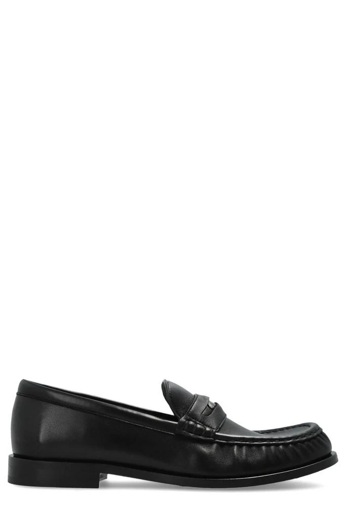 Shop Leather Barbed Loafers in Daffodil on Sale at  display picture 2