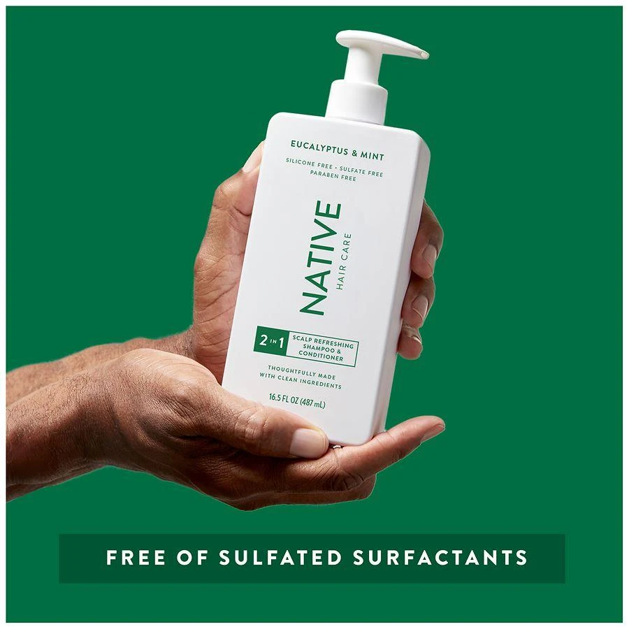 Native Scalp Revitalizing 2-in-1 Shampoo and Conditioner, Sulfate Free Eucalyptus & Mint 6