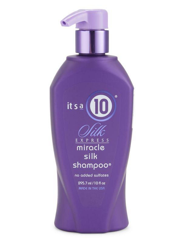 it's a 10 Silk Express Miracle Silk Shampoo