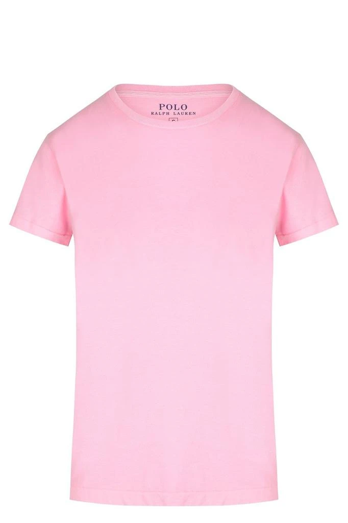 RALPH LAUREN WOMENS SLV LOGO TEE 1