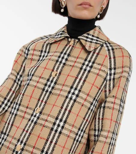 Burberry Vintage Check Camden car coat 4