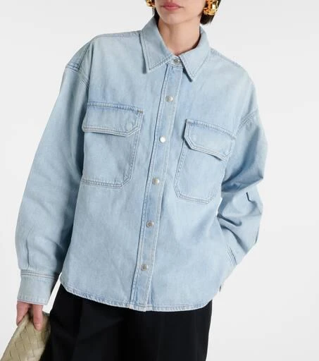 AGOLDE Gwen Slice denim shirt 6