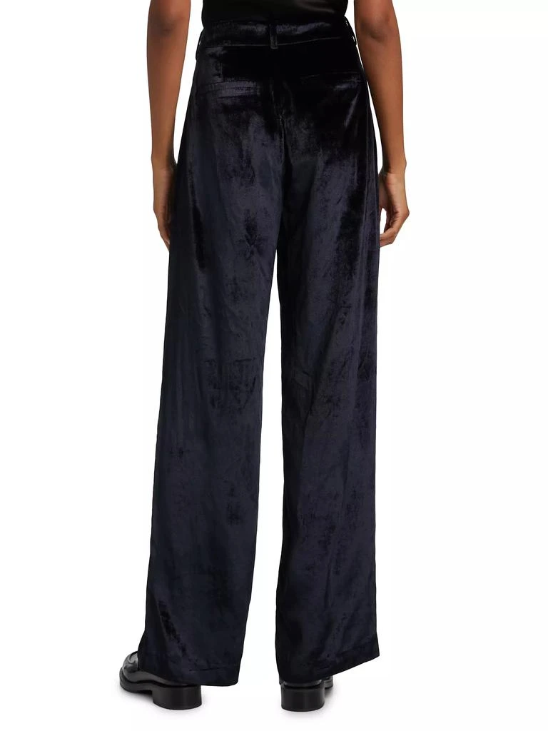 Paige Chateau Wide-Leg Velvet Pants 5