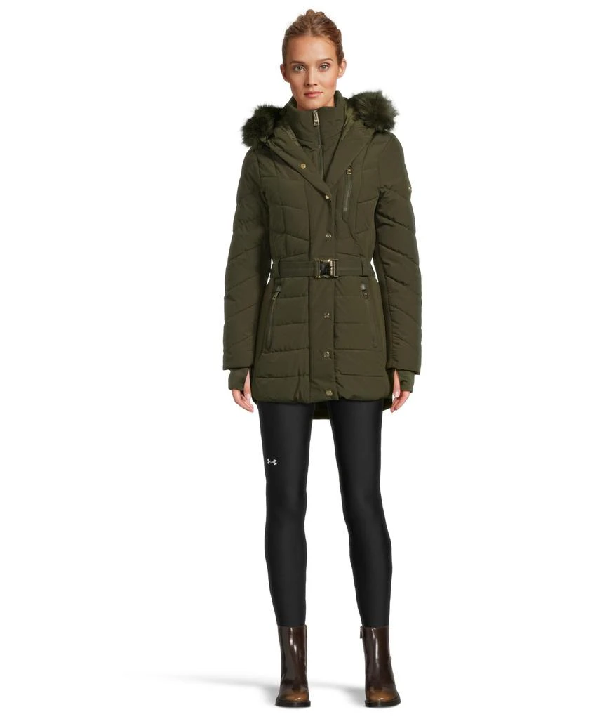 Michael Kors Chevron w/ Belt A421509B74 5