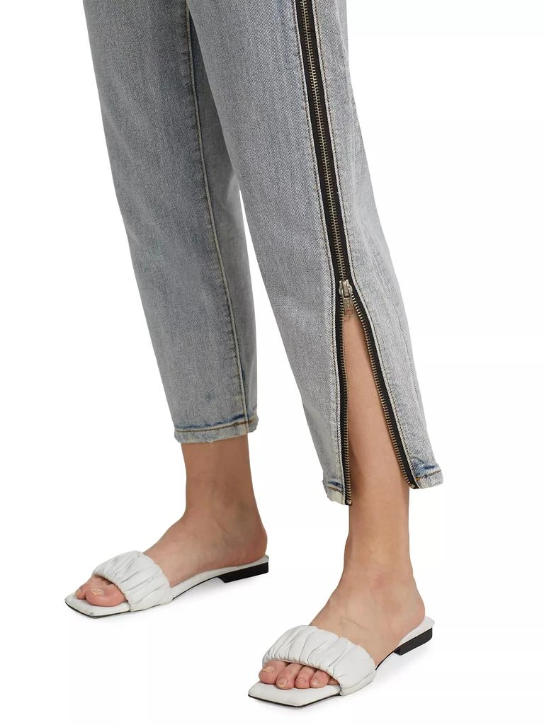 3.1 Phillip Lim High-Rise Zip Detail Straight-Leg Jeans 6