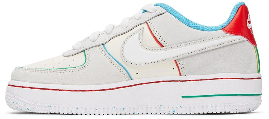 NIKE Kids Off-White Air Force 1 LV8 2 Big Kids Sneakers 3