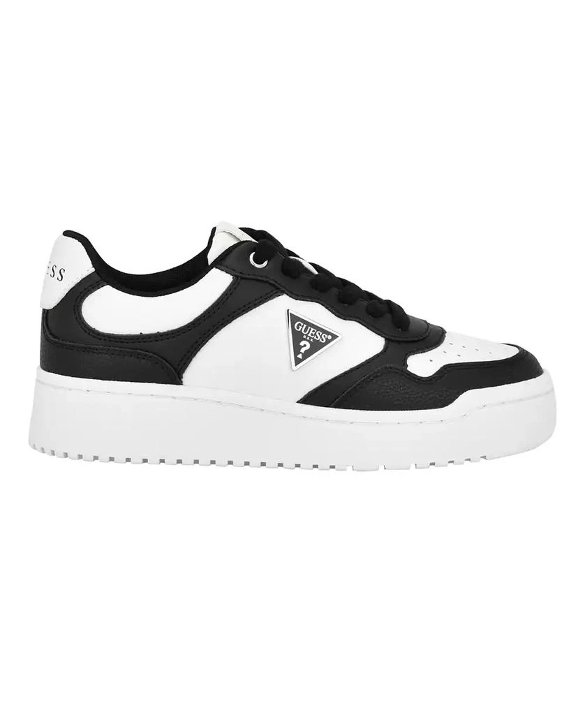 GUESS Miram Platform Lace-Up Court Casual Sneakers 2