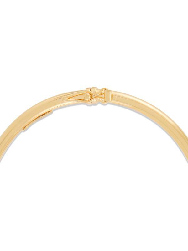 Saks Fifth Avenue 18K Goldplated Sterling Silver Bangle Bracelet