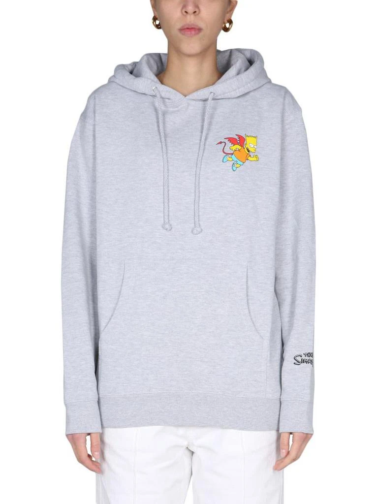 Chinatown Market Chinatown Market "Devil Bart" Sweatshirt Unisex 1