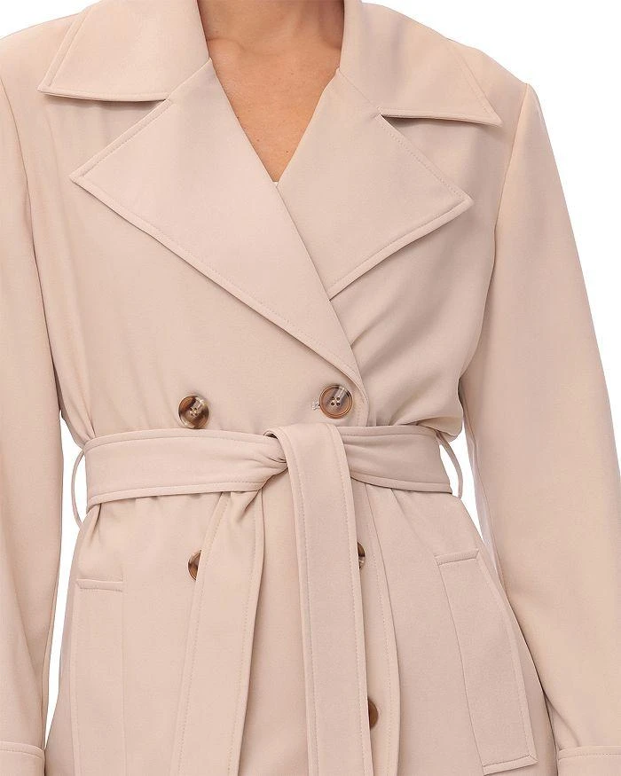 Bagatelle Double Breasted Relaxed Trench Coat 5