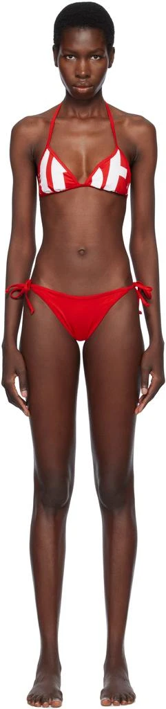 Diesel Red Bfb-Sees-A 
Brazilian-D-Core Bikini