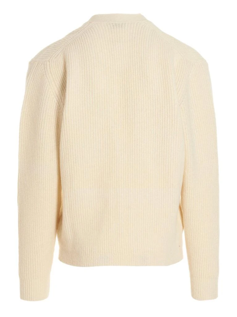 Lemaire Lemaire Ribbed-Detail Button-Up Cardigan 2