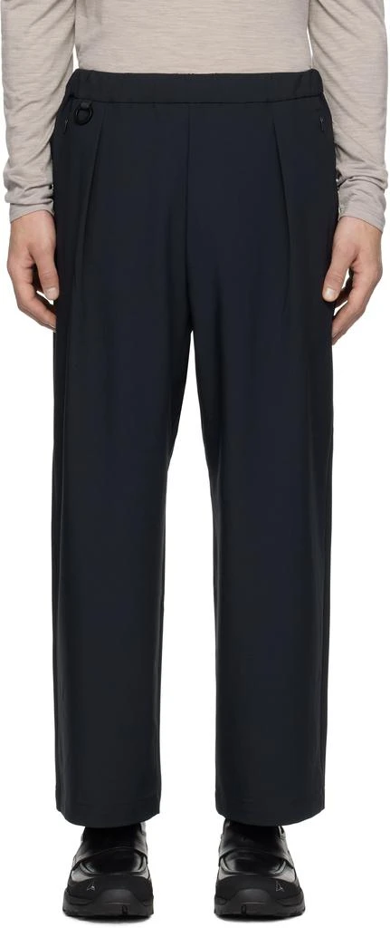 DESCENTE Black Tech Regular Trousers 1