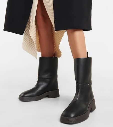 Stella McCartney Logo mid-calf boots 4