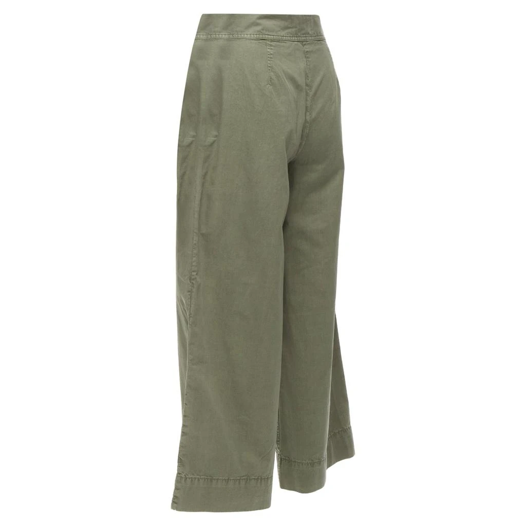 J. Crew J. Crew washed cotton pleat wide safari pants 5
