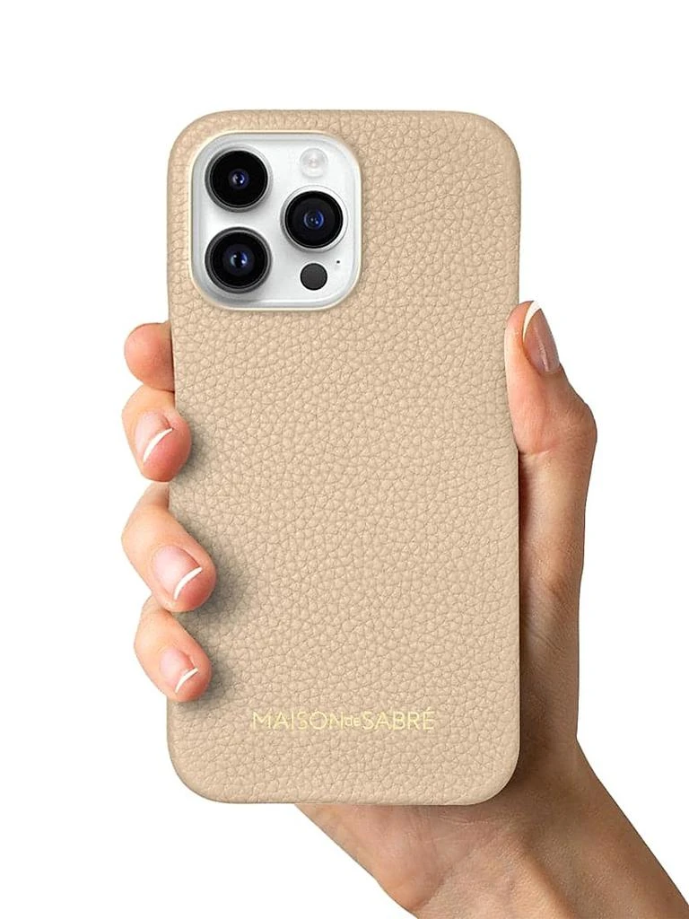 Maison de Sabre Leather Phone Case (iPhone 14 Pro Max) 4