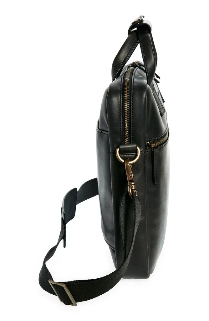 Johnston & Murphy Waxy Leather Briefcase 4