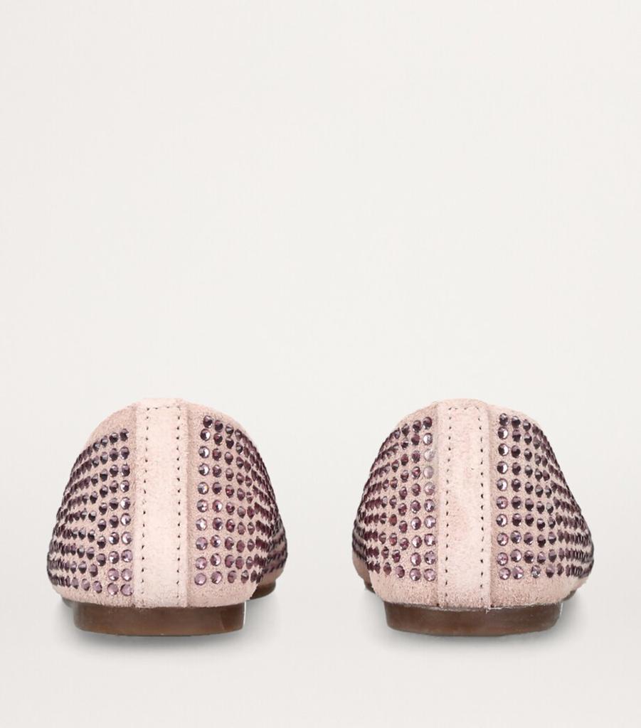 Babywalker Crystal-Embellished Mary Janes