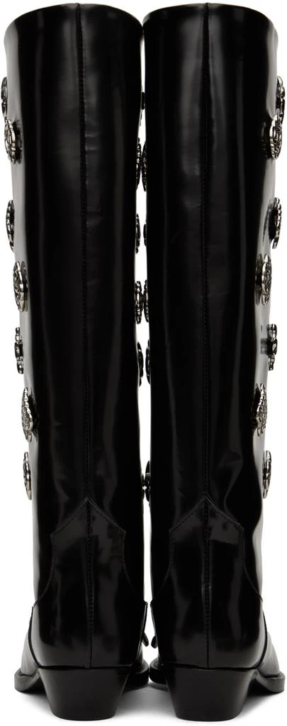 Toga Pulla SSENSE Exclusive Black Embellished Boots 2