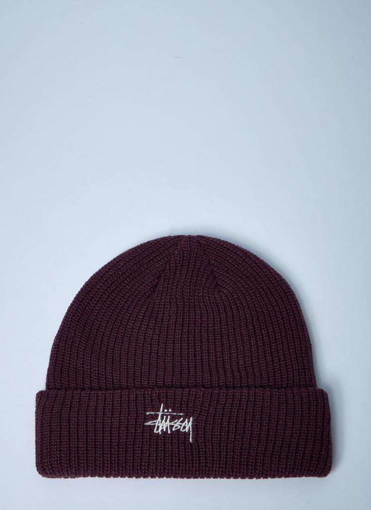 STUSSY Logo Motif Beanie Hat