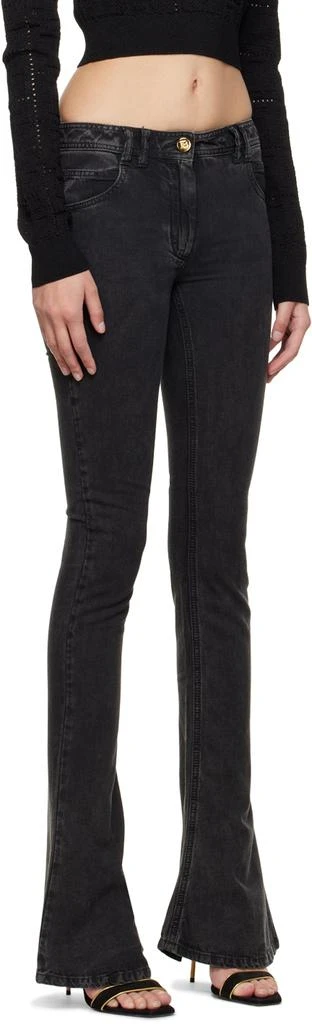 Balmain Black Bootcut Jeans 2