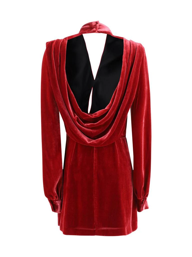 Raquel Diniz Raquel Diniz Natalie Cut-Out Velvet Mini Dress 2
