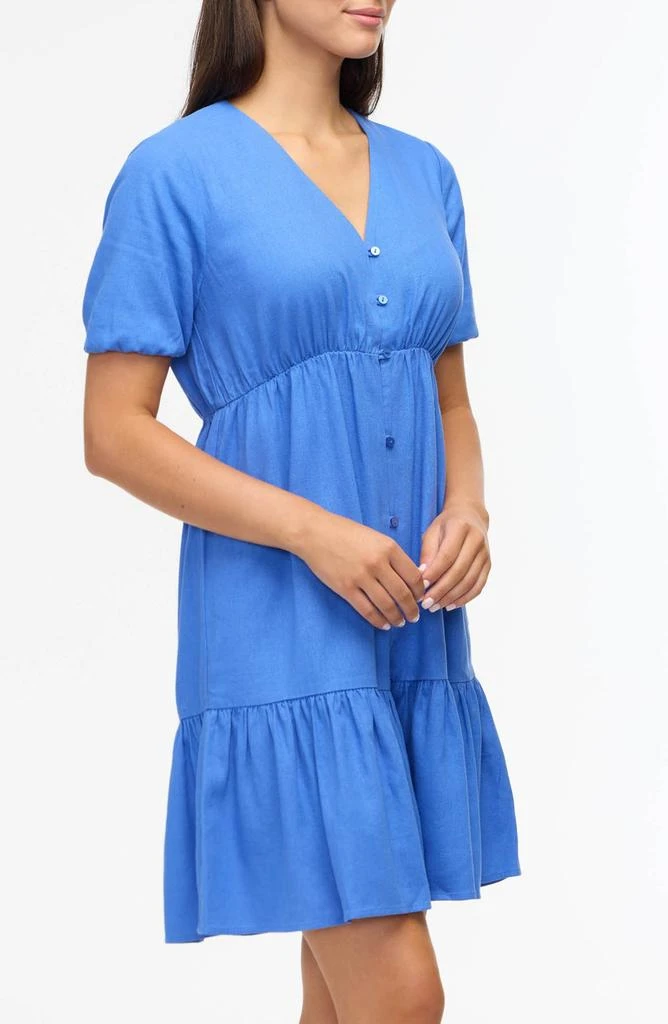 Tiered Linen Blend Dress  On Sale Now with Up to 85% Off | Discover  Exclusive Deals & Savings at BeyondStyle  Authentic Ellen Tracy women| clothing|dress|dresses|female with Limited-Time Discounts, Free Shipping,  and