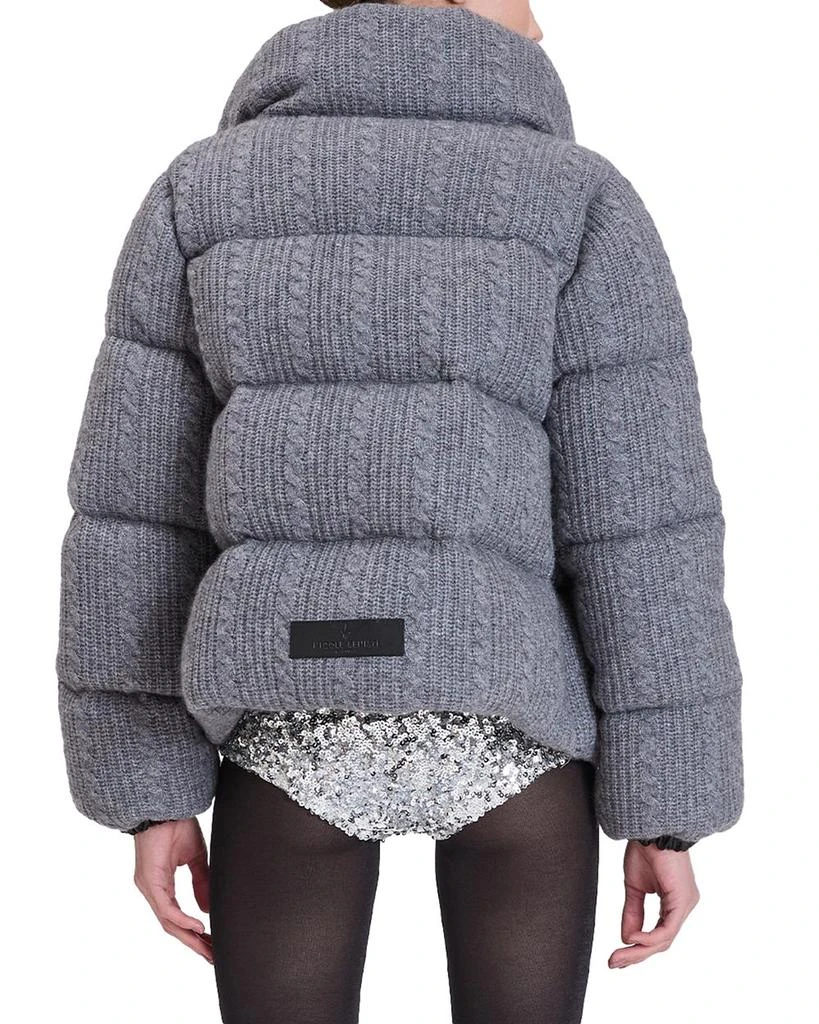 Nicole Benisti Kensington Cable Knit Coat 3