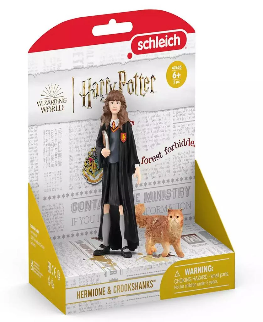 Schleich Wizarding World of Harry Potter 2-Piece Set: Hermoine Crookshanks Figurines 7