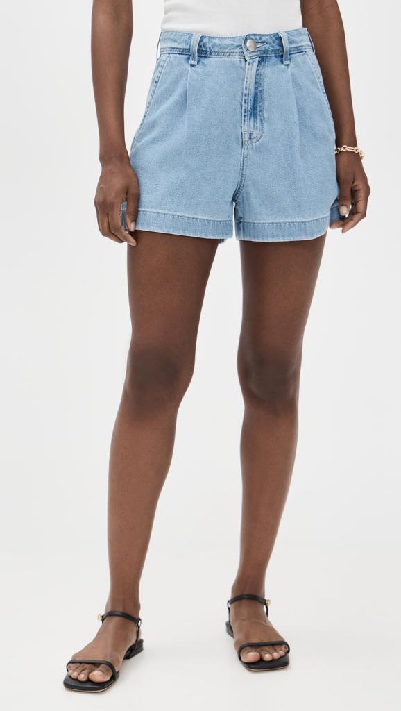 7 For All Mankind Pleated Shorts