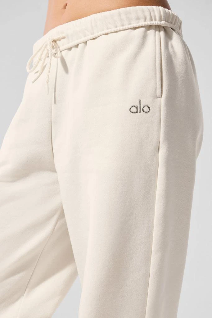 Alo Accolade Sweatpant - Ivory 4