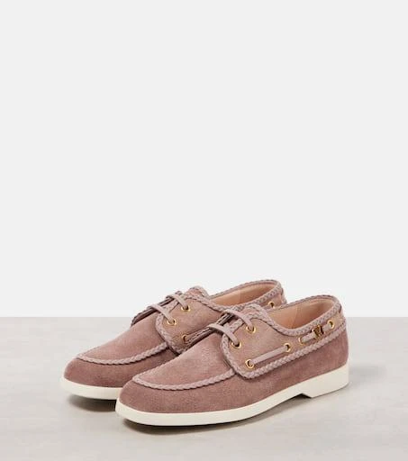 Valentino Palm Avenue suede boat shoes 4