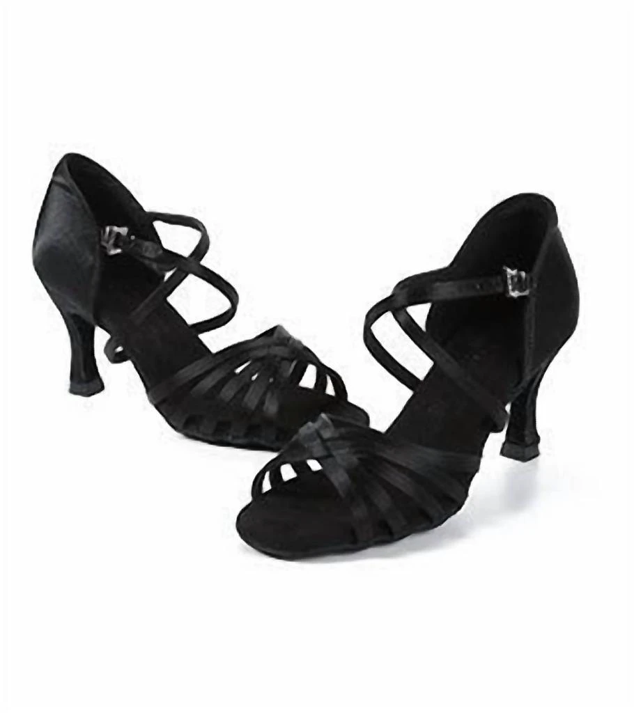 Dux Dance Dux Dance - Women's Latin Satin Ballroom Shoes 1